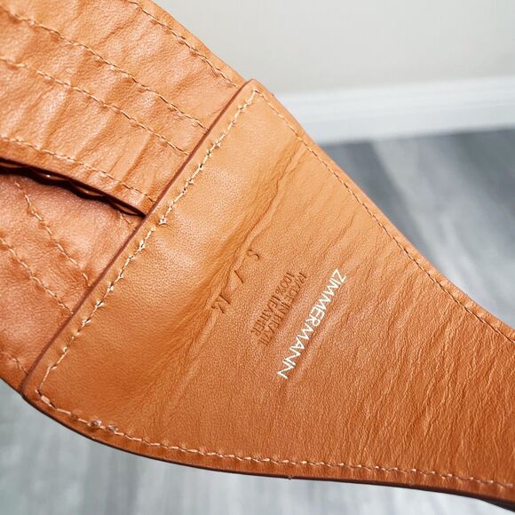 Zimmermann Tan Braided Leather Belt main image 6